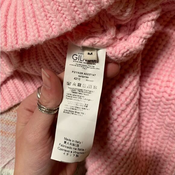NWT No. 21 Cropped Pink Cardigan Medium - Picture 8 of 9